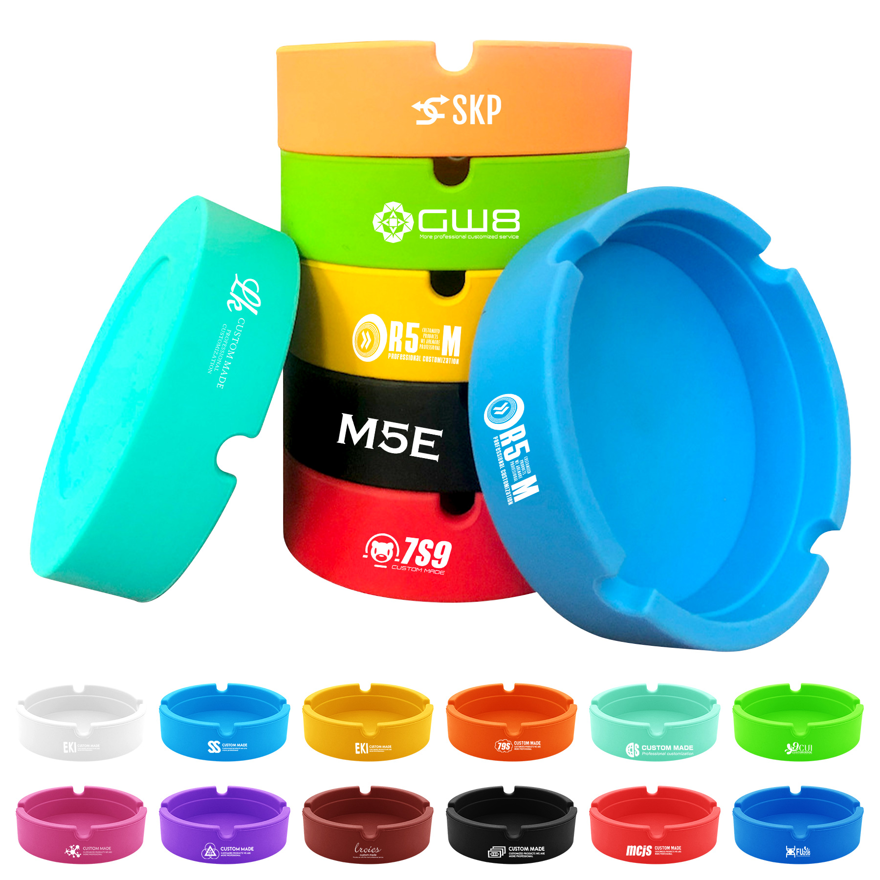 Silicone Ashtrays for Cigarettes 4