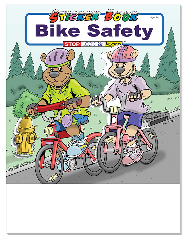 STICKER BOOK - Bike Safety Sticker Book 5