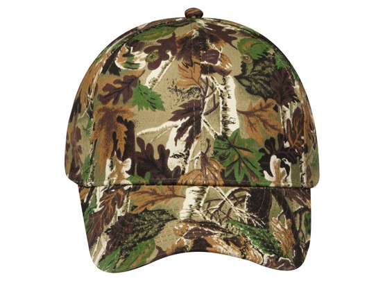 OTTO CAP "OTTO FLEX" Camouflage 6 Panel Low Profile Baseball Cap 17