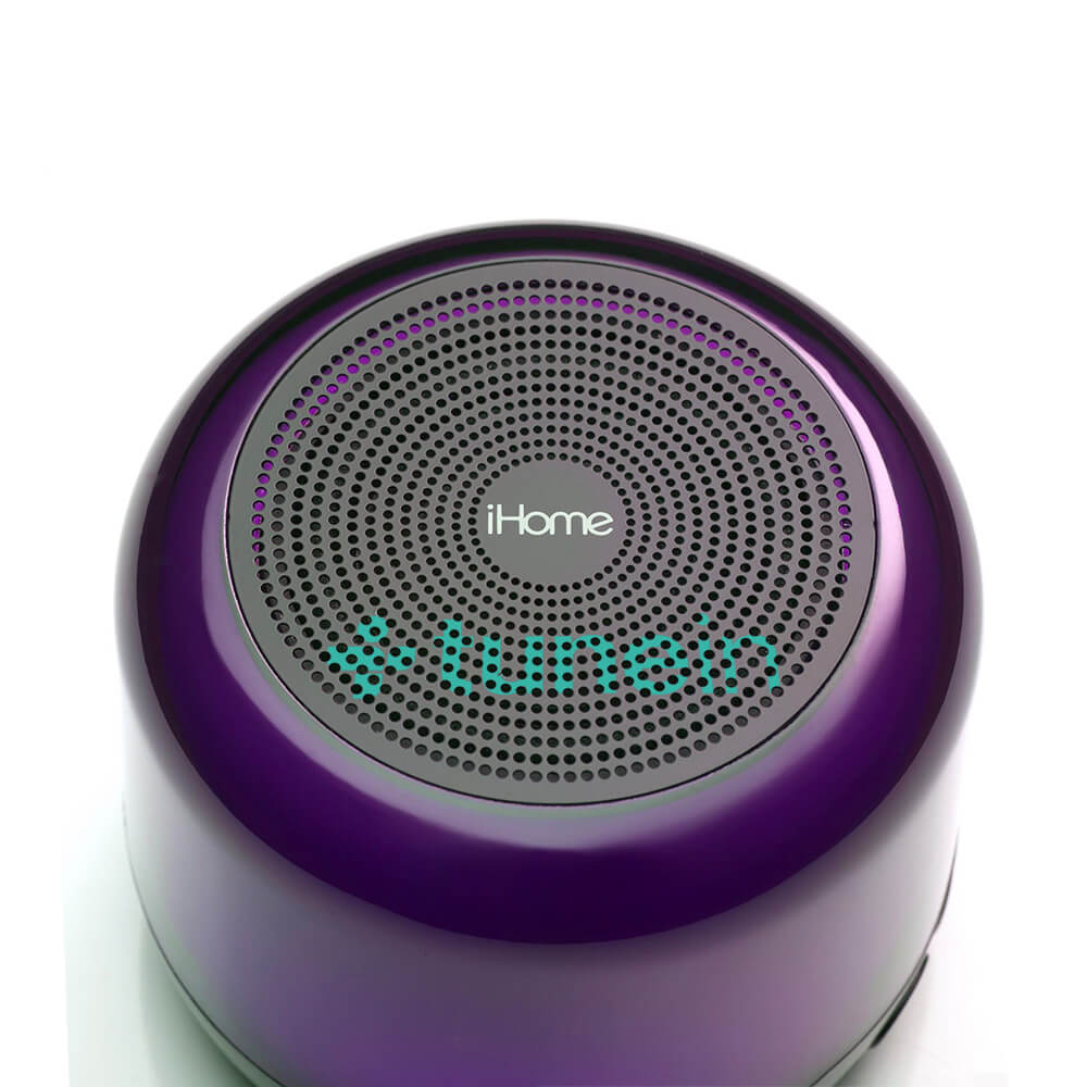 iHome Rechargeable Color Changing Mini Bluetooth Speaker 13
