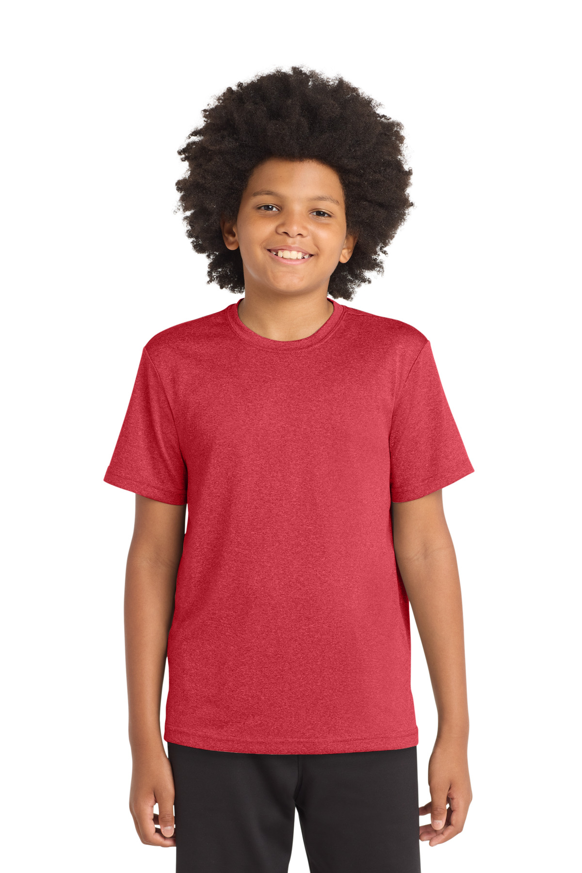 Sport-Tek Youth Heather Contender Tee. YST360 42