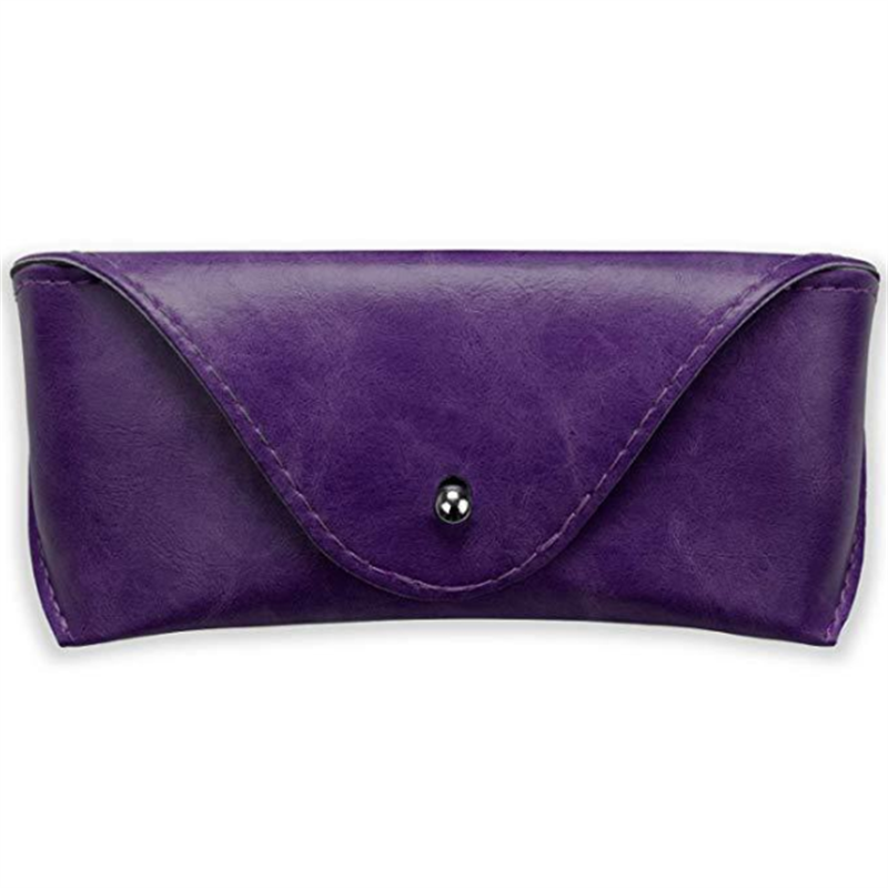 Hand-Stitched Leather Glasses Case 2