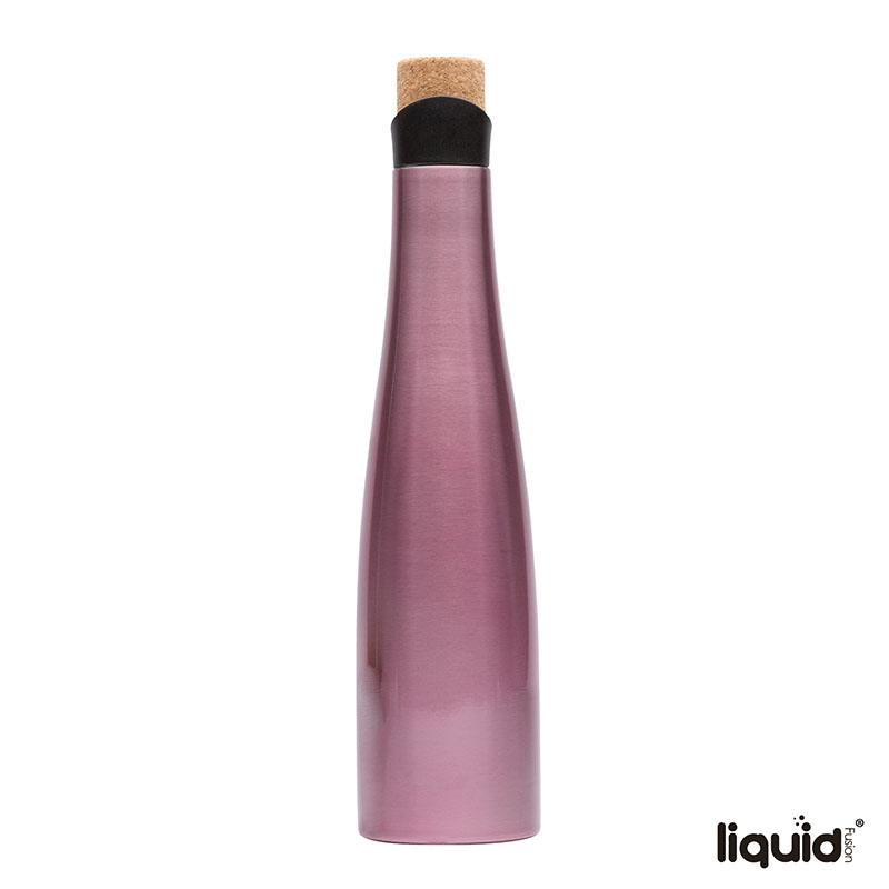 Liquid Fusion®  25 oz. Vacuum Insulated Steel Wine Carafe / Bottle 12