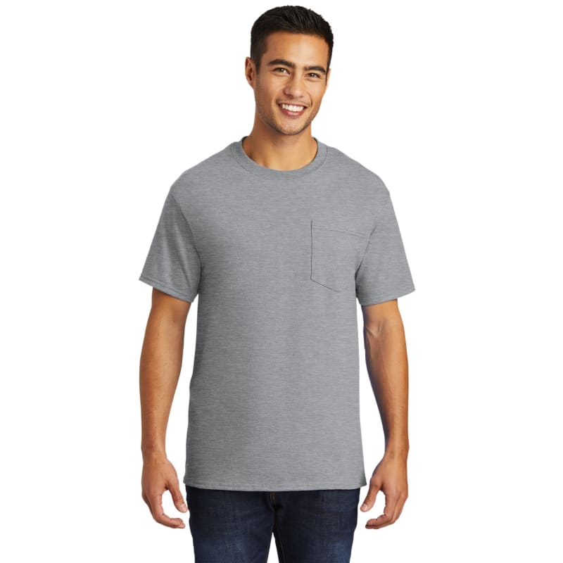 Port & Company - Tall Essential Pocket Tee. 62