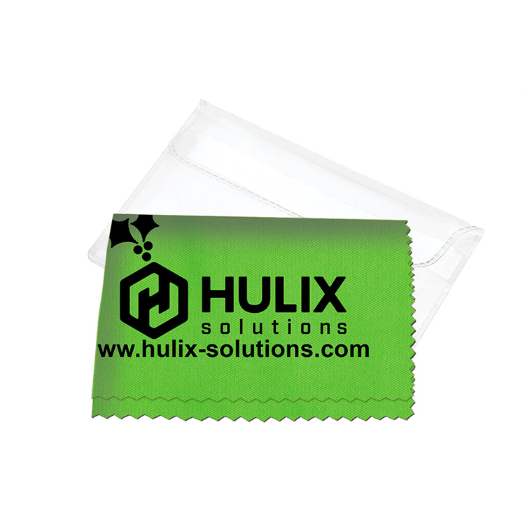 "ONECLEANSCREEN" 6" X 6" 100% Microfiber Recycled RPET Polyester Cleaning Cloth & Screen Cleaner 45