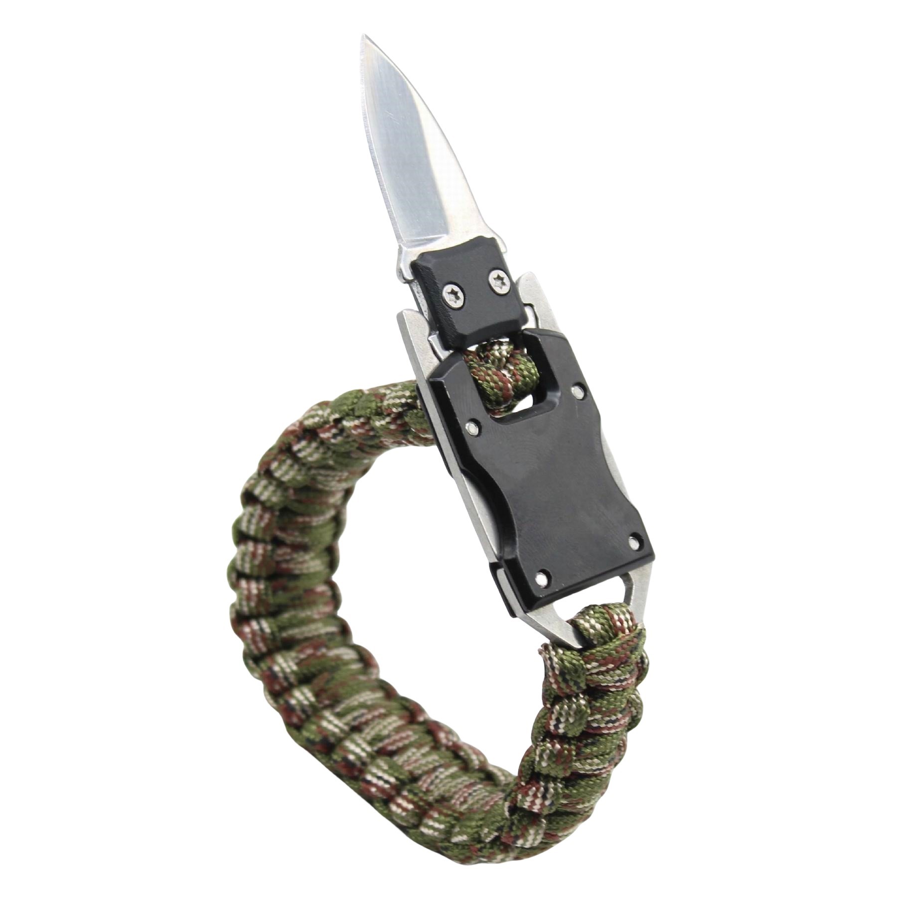 Paracord Bracelet w/Hidden Knife 4