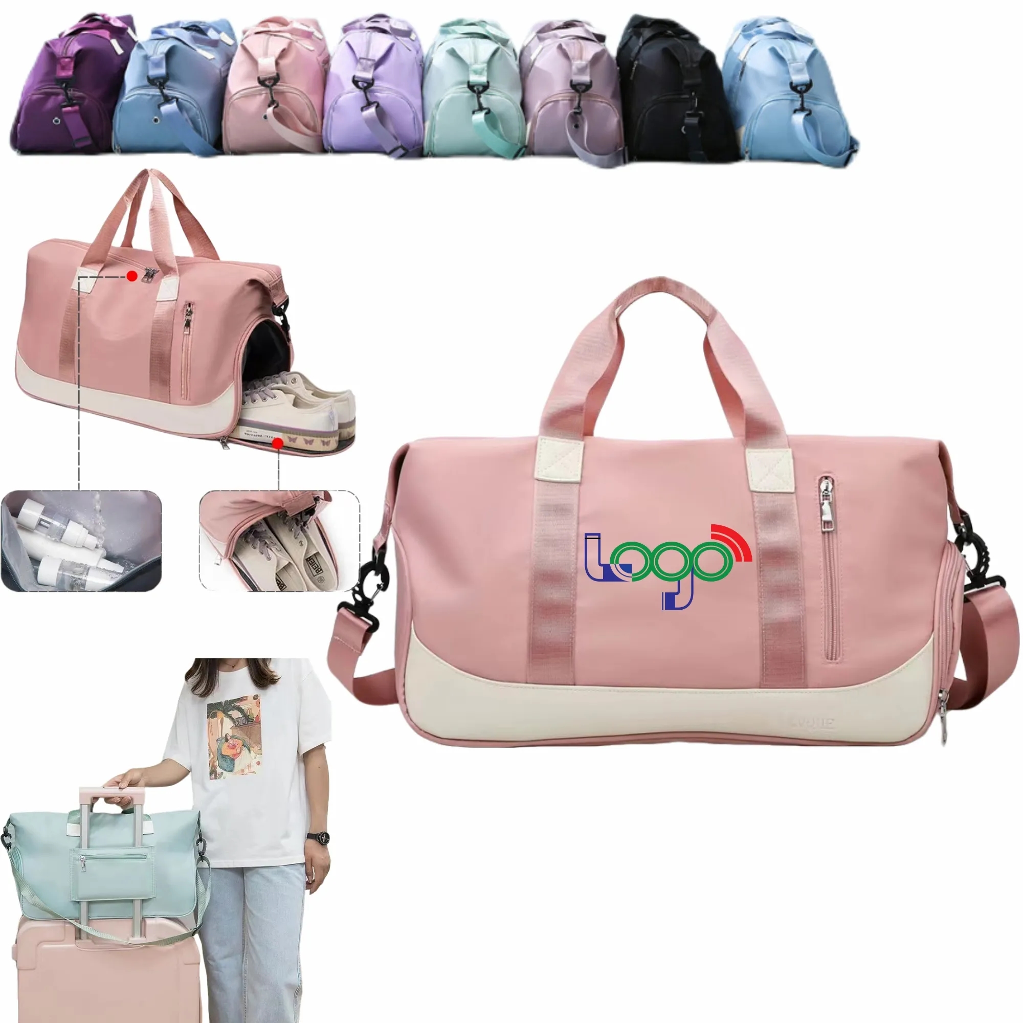 Yoga Swim Fitness Duffel Bag