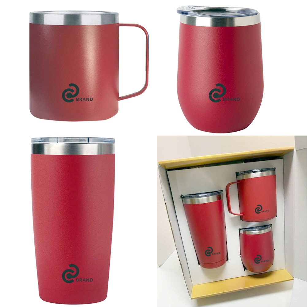 Stainless Steel Tumbler Mug Gift Set with Gift Box 2