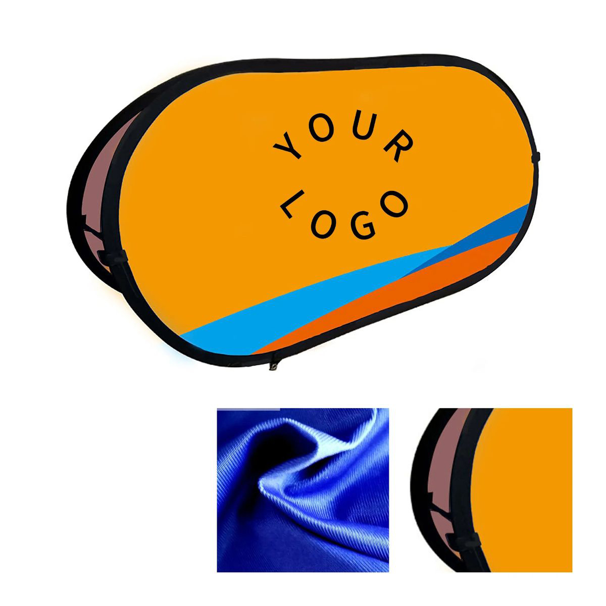 Double Sided A Frame Polyester Display Banner 1
