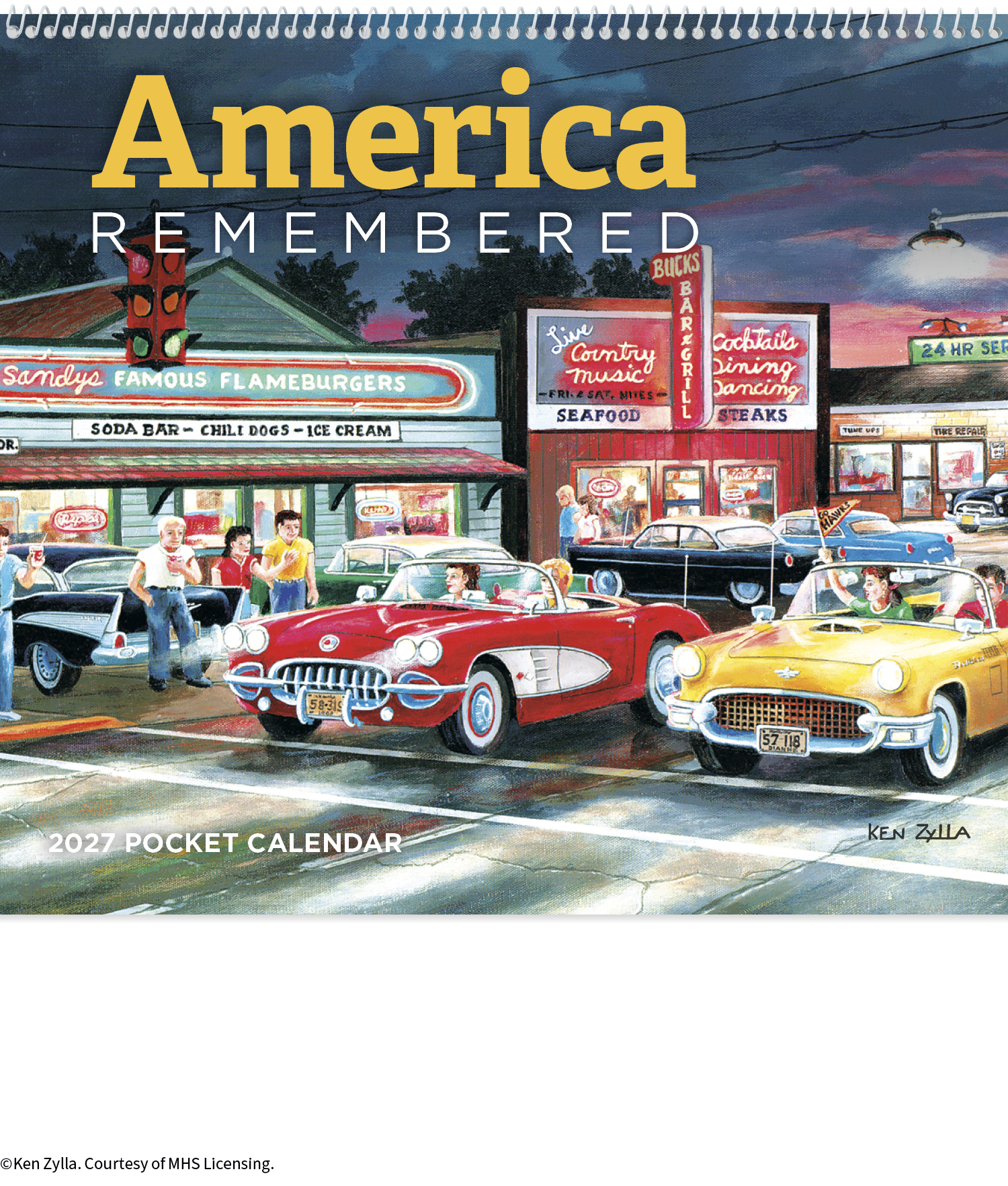 HotLine® Products America Remembered Pocket Calendar 44