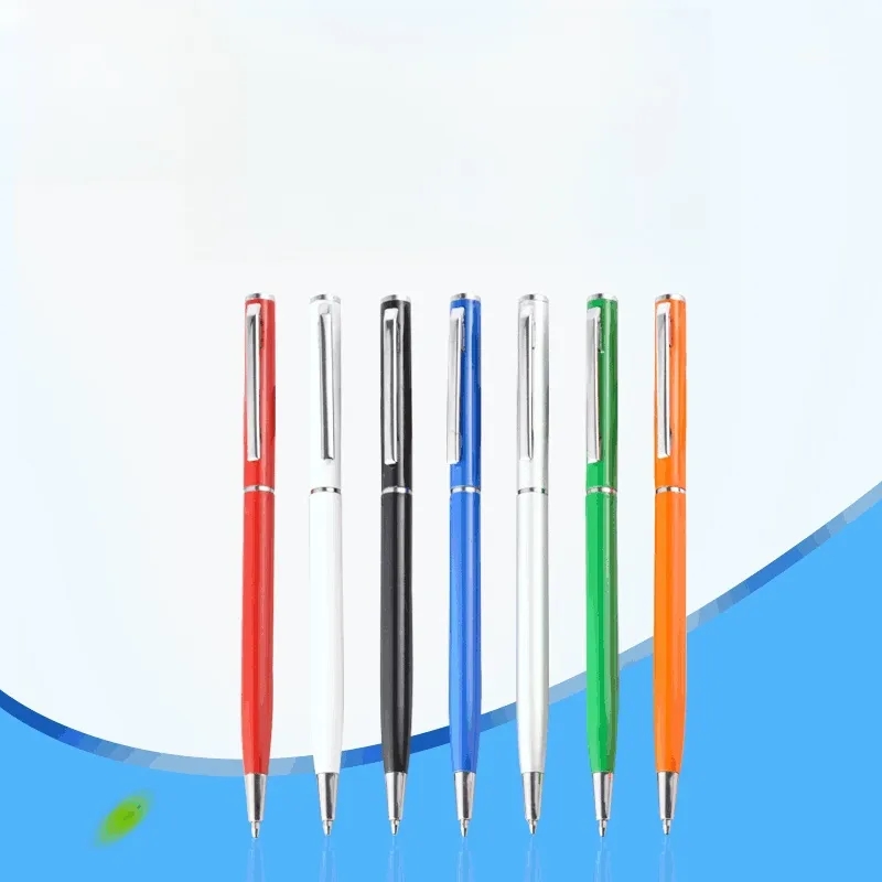 Metal slim ballpoint pen 1