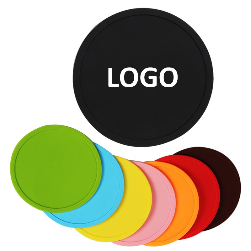Round Silicone Cup Coaster 2