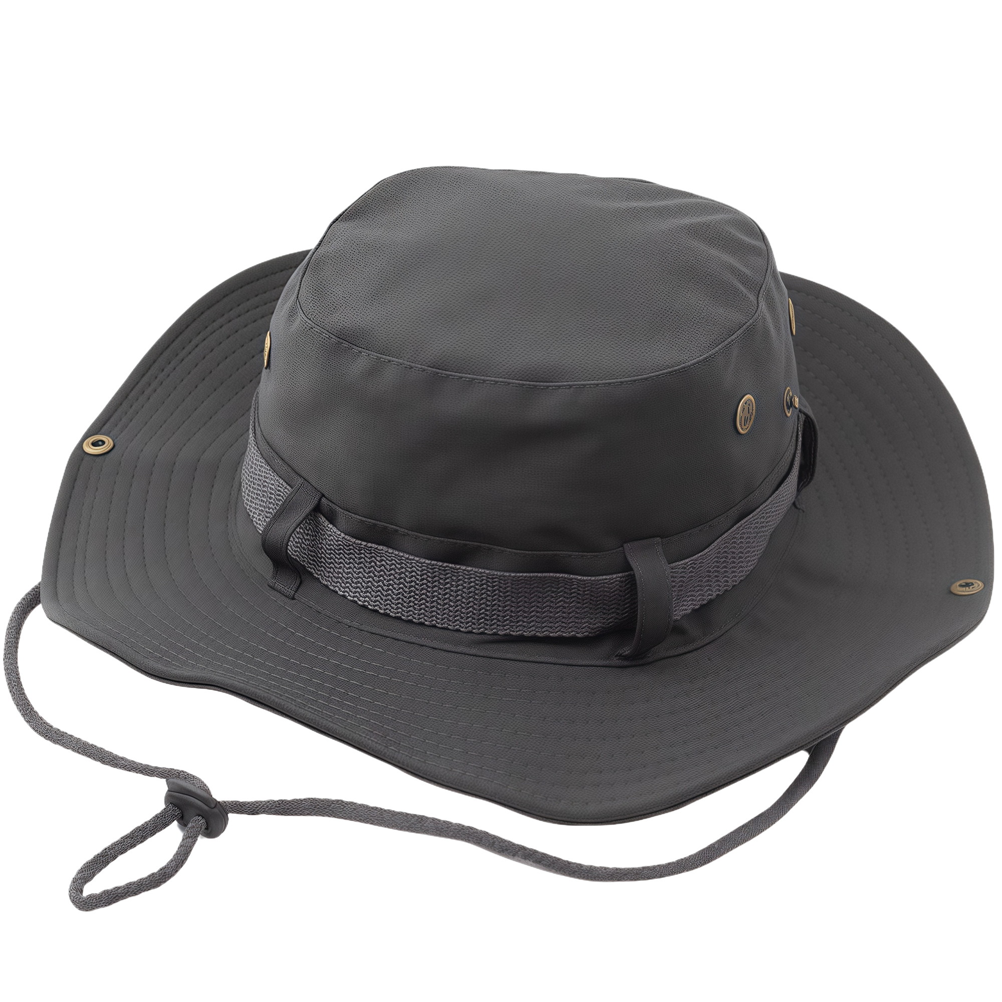 Western Cowboy Hat with Drawstring 9