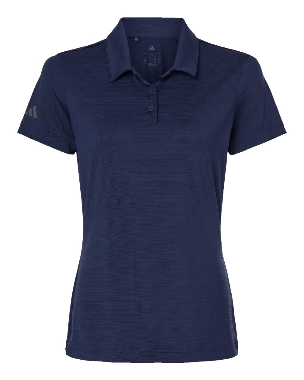 Women's Textured Stripe Polo - A707 8