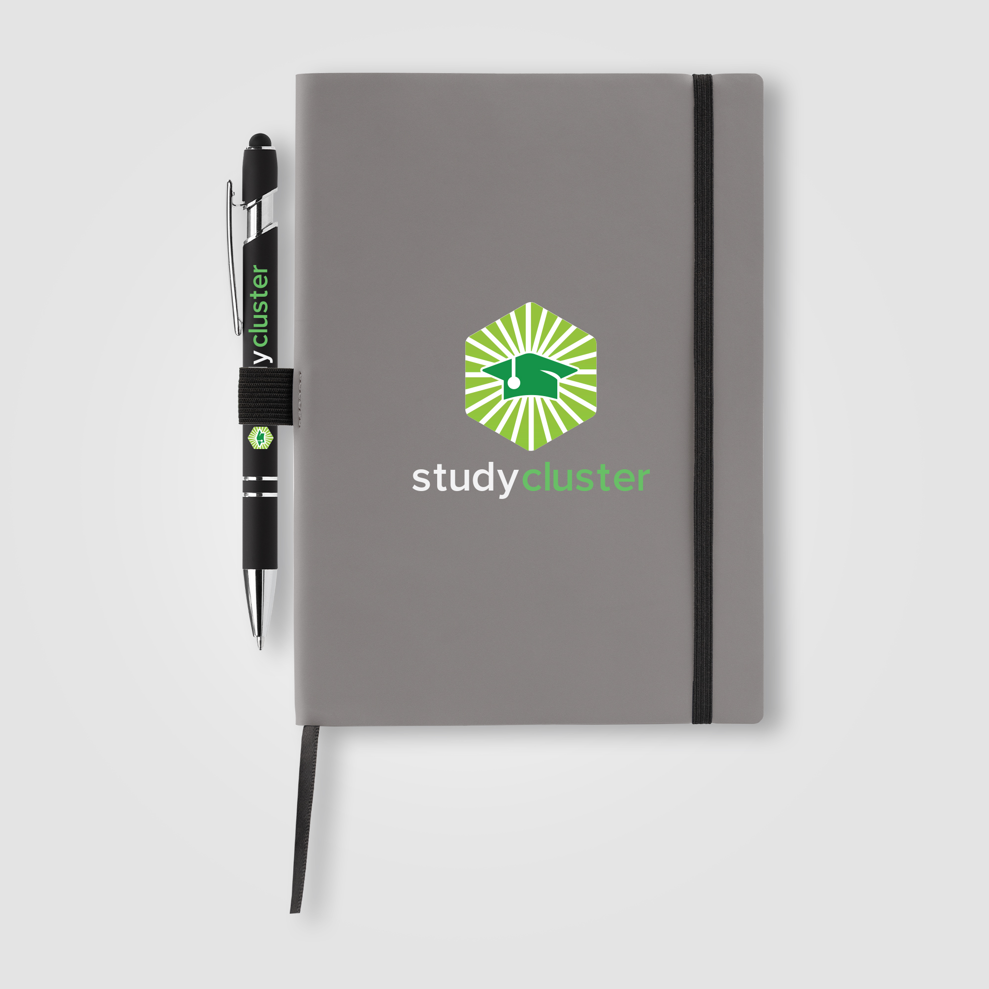 Hemingway Recycled Soft Cover Journal & Pen Set - A5 5.5" x 8.3" 10