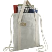 Repose 5oz. Recycled Cotton Drawstring Bag 1