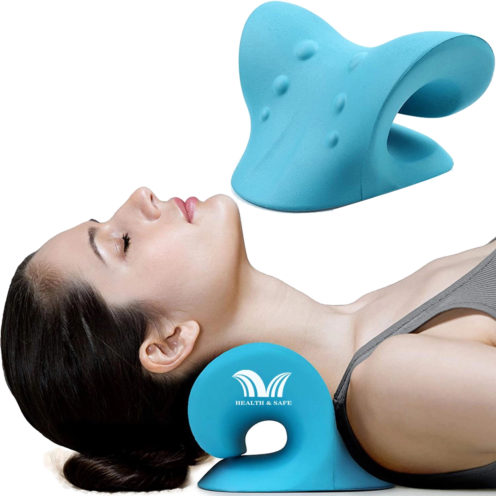 Ergonomic Neck Stretcher Pain Relief Pillow 5