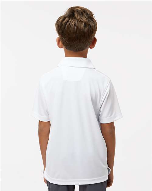Youth Saratoga Performance Mini Mesh Polo - 108Y 31