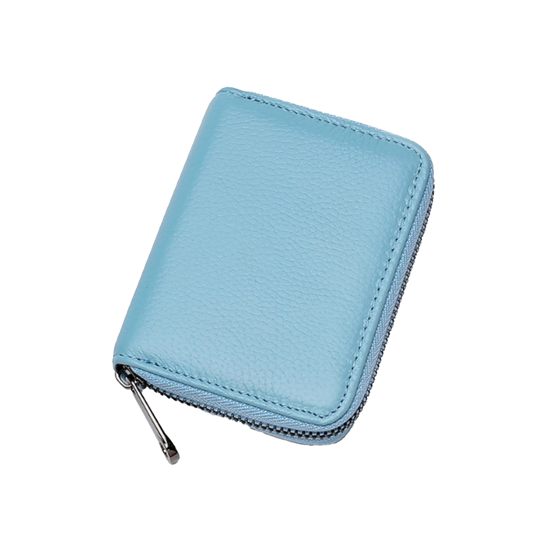Blocking Credit Card Holder Leather Wallet 2