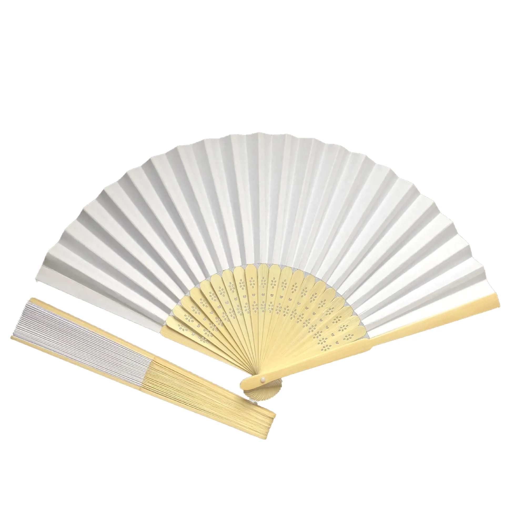 Bamboo Paper Folding Fan 4