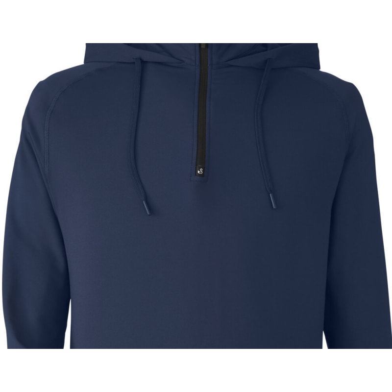 Swannies Golf Men's Vandyke Quarter-Zip Hooded Sweatshirt 8