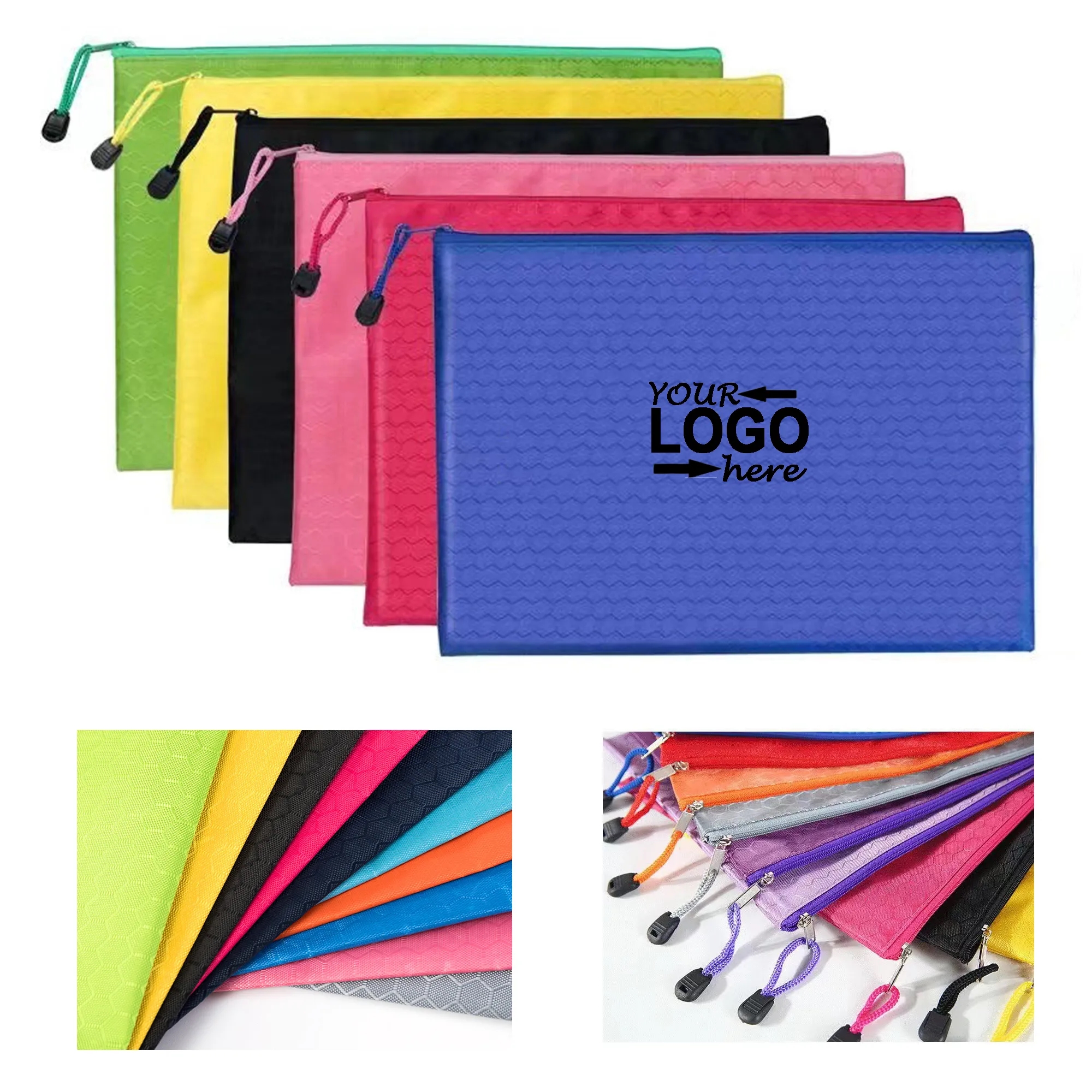 Waterproof Zipper Document Bag 1