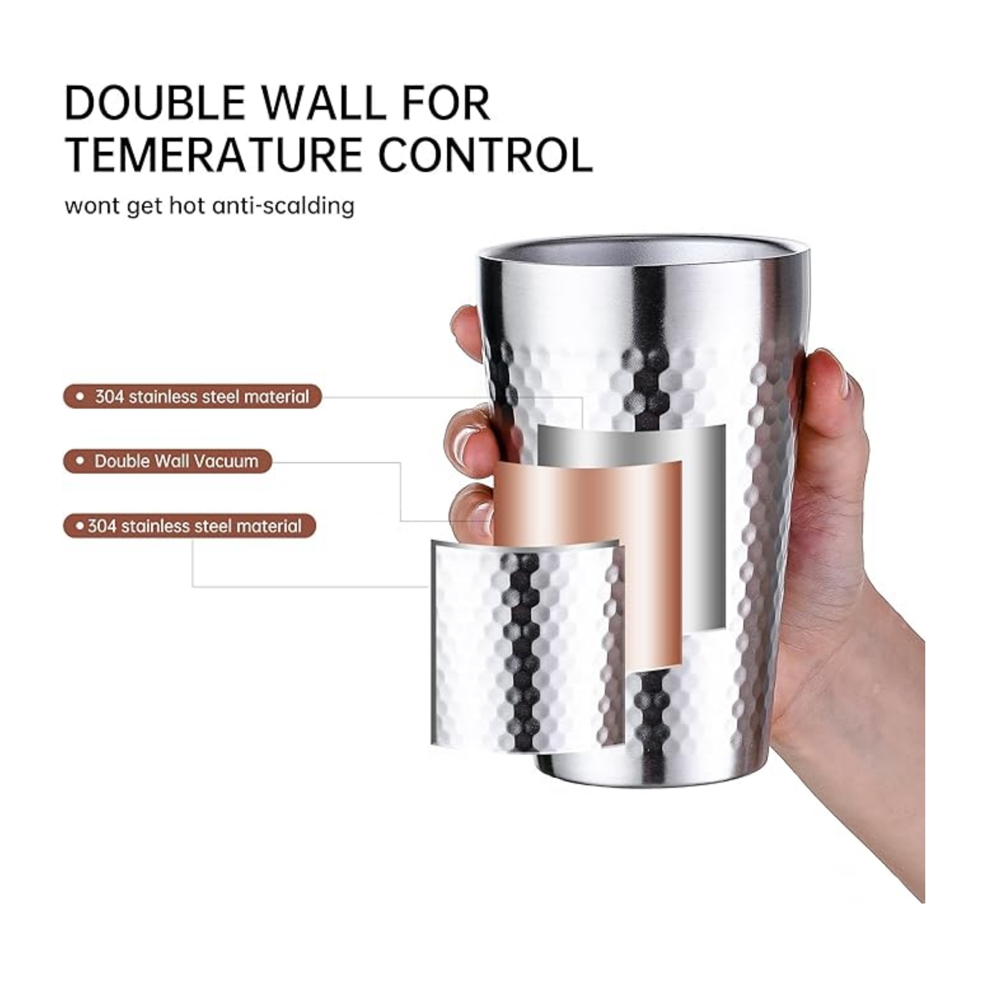 Double Wall Stainless Steel Cup 4