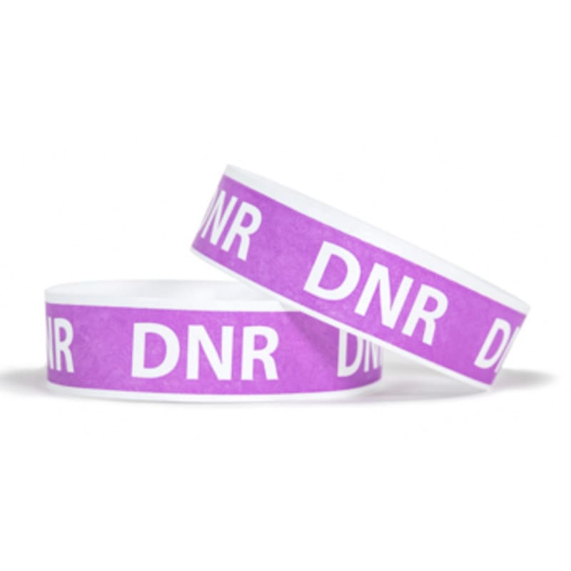 Medical Alert Tyvek Wristbands 9