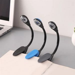 Lightweight Clip LED Flexible Booklight Reading Flashlight 11