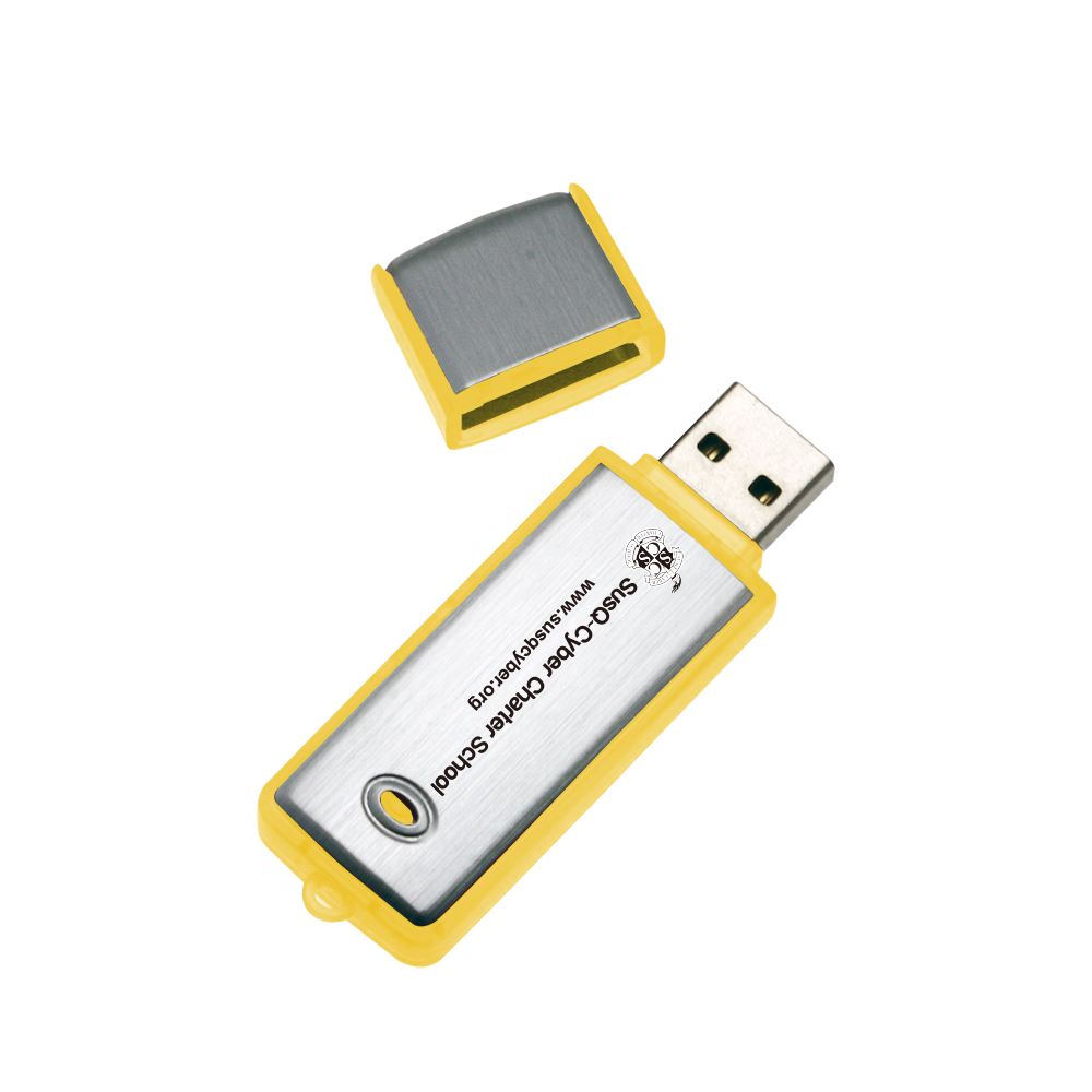 Maytown Translucent Rectangle Showcase USB 12