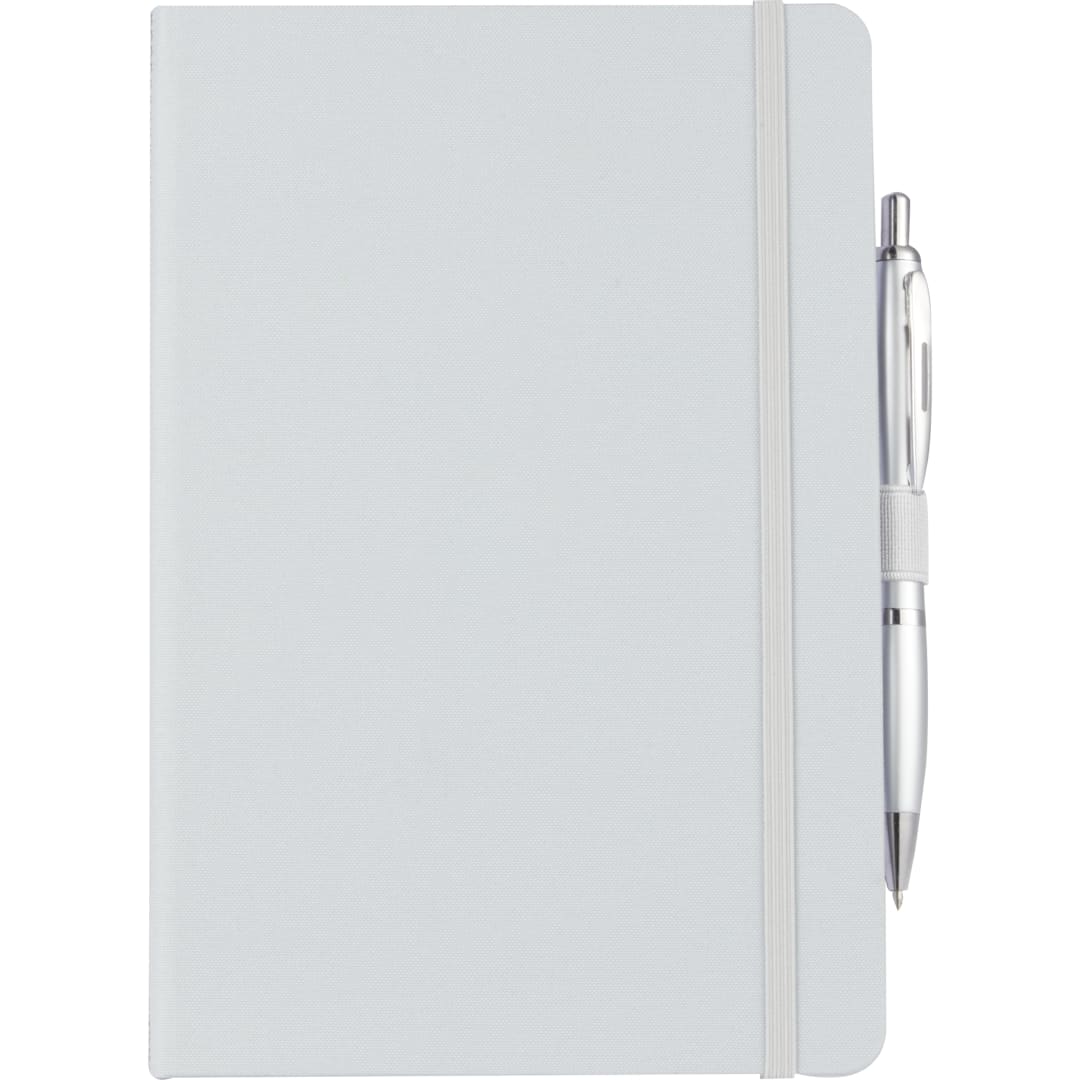 FSC® 5.5" x 8.5" Recycled Marine Bound Journal 84