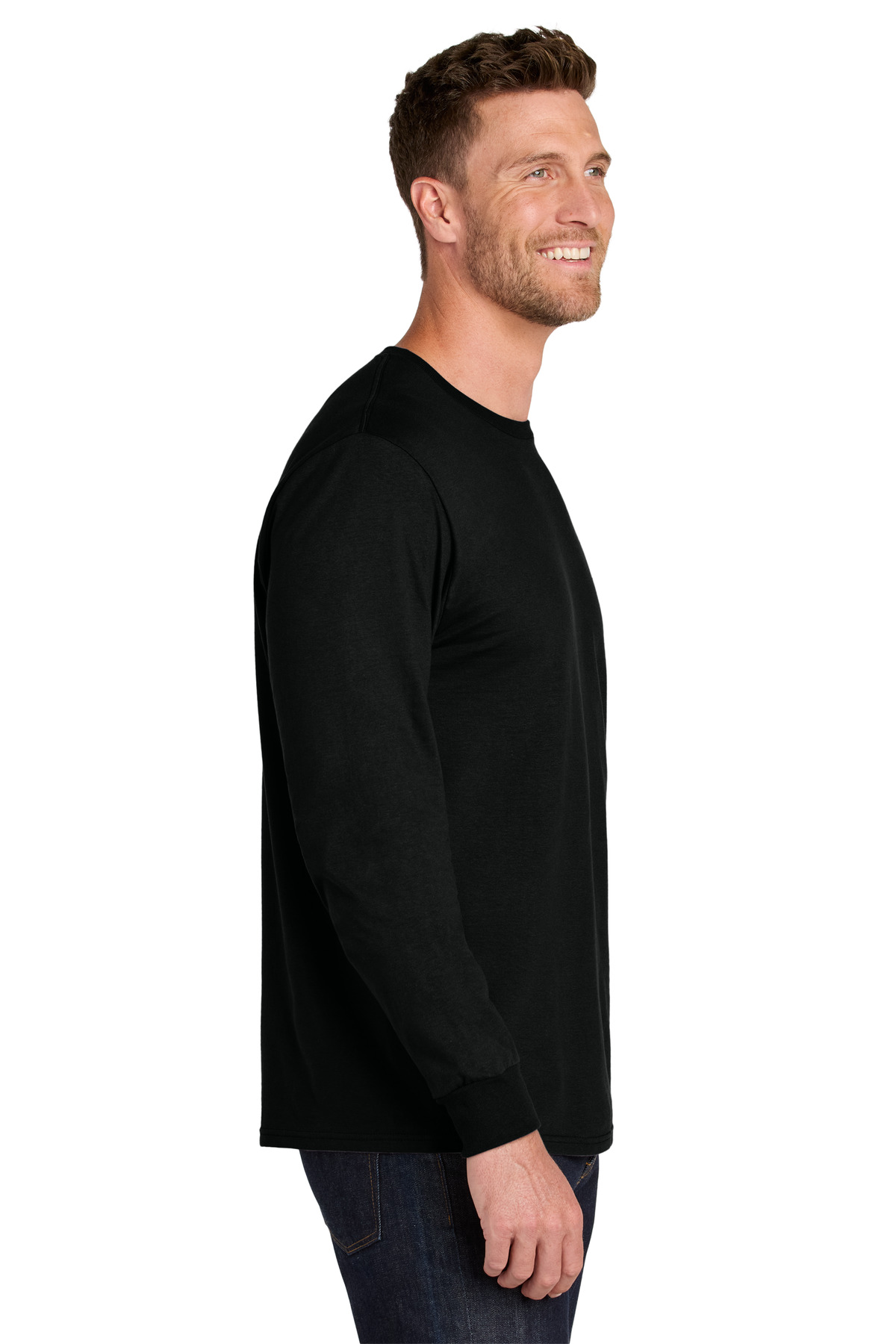 Jerzees Ultimate Unisex Ring Spun Long Sleeve T-Shirt IC46L 2