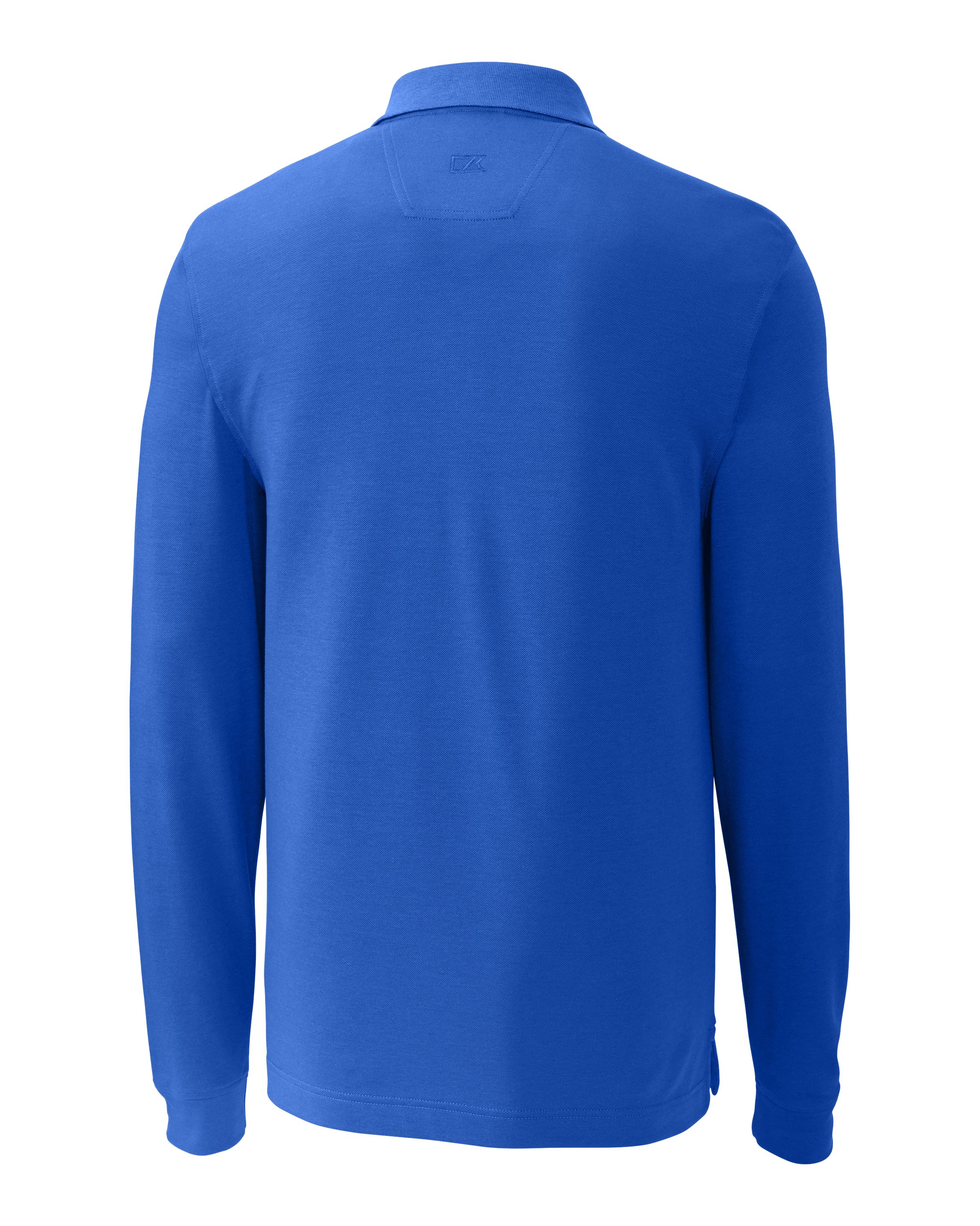 Cutter & Buck Advantage Recycled Cotton-Blend Pique Mens Long Sleeve Polo 28