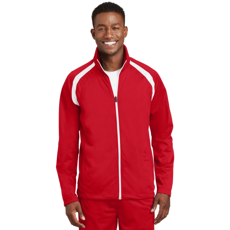 Sport-Tek Tricot Track Jacket. 5