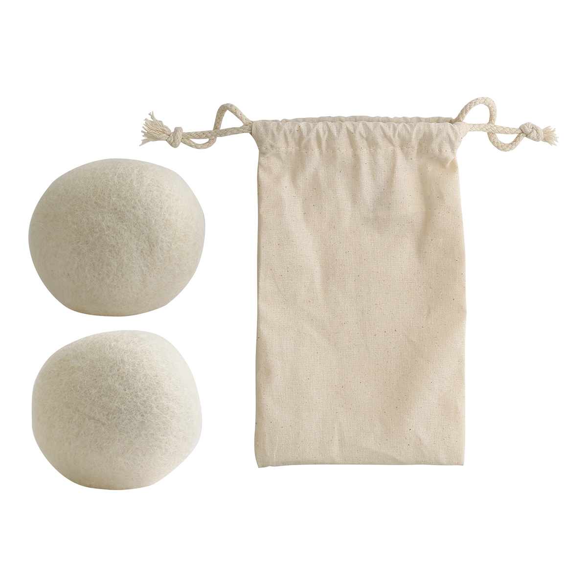 Toss 'N Dry 2-Piece Reusable Dryer Balls in Cotton Pouch 5
