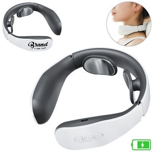 Rechargeable Electric Pulse Neck Massager With Magnetic Electrode Pads 18