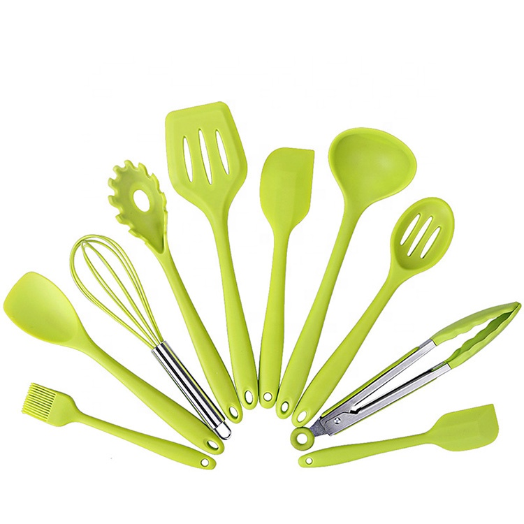 10 Pieces Silicone Kitchen Utensils 4