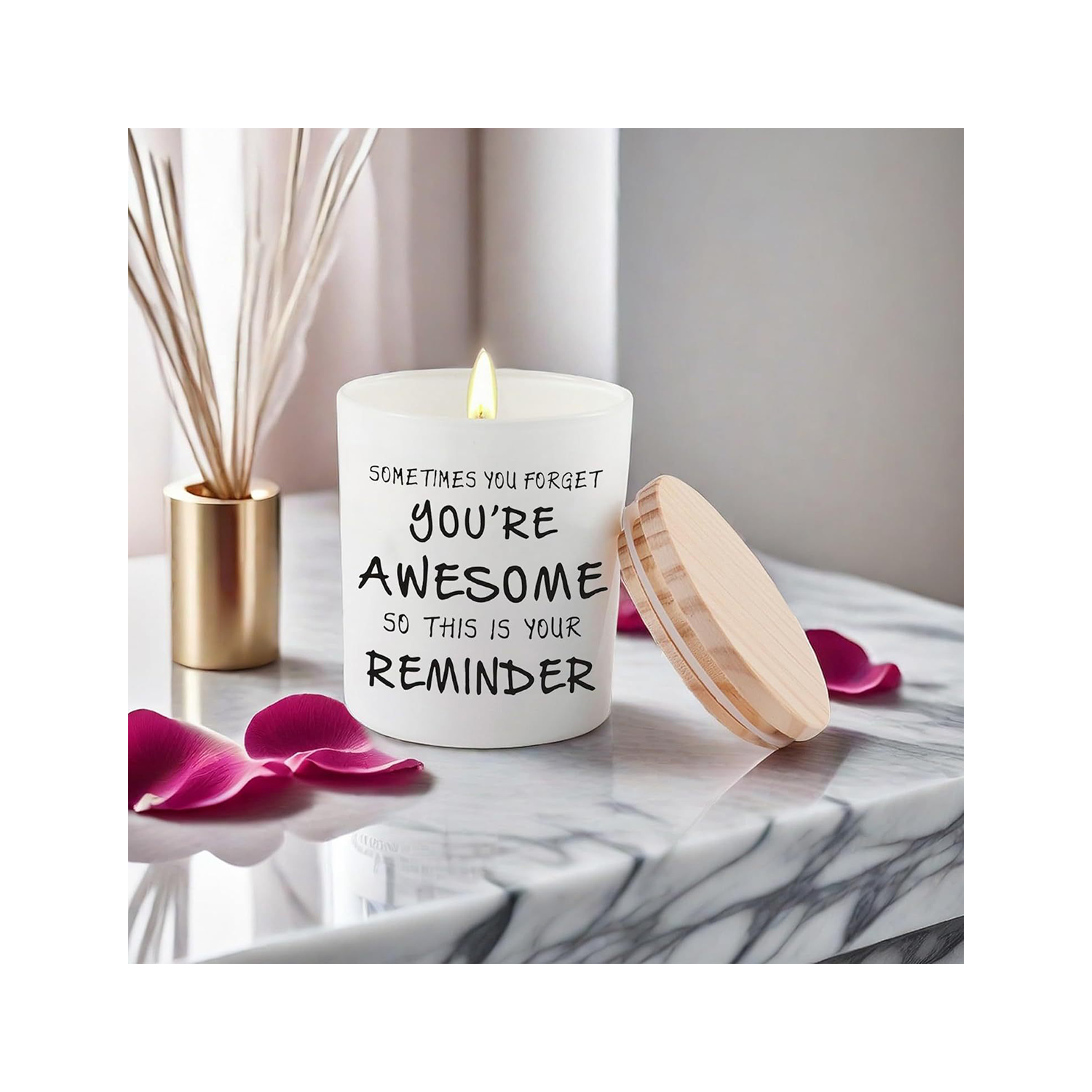 16oz Scented Soy Wax Candle w/ Ceramic Jar 4