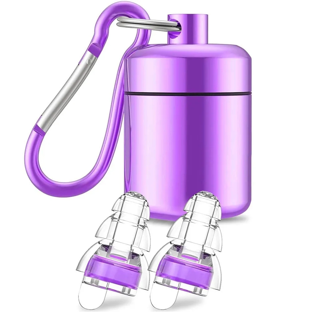 High Fidelity Earplug Sets With Aluminum Case 4