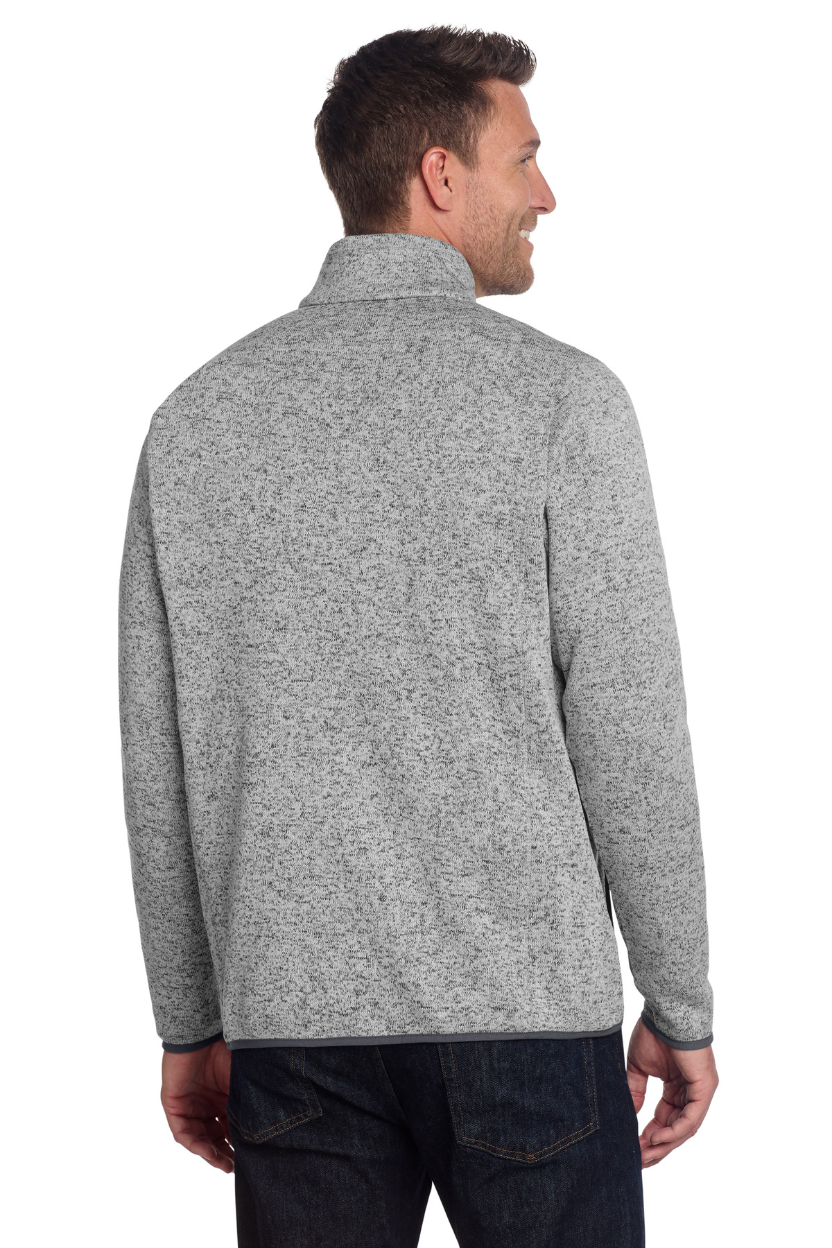 Port Authority Sweater Fleece Jacket. F232 25
