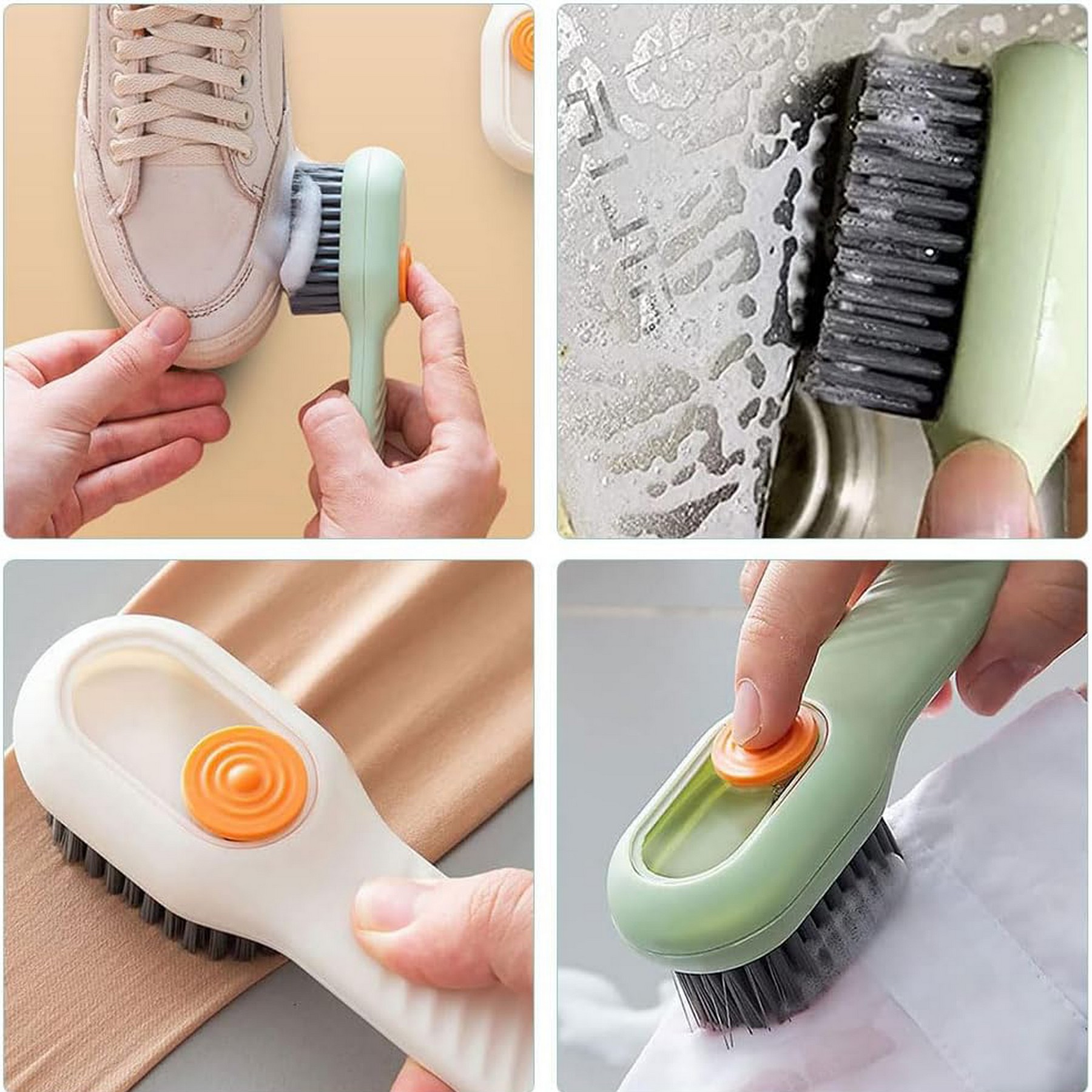 Multifunctional Shoe Brush With Liquid Box 3