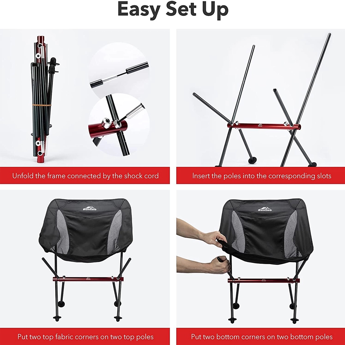 Portable Folding Camping Chairs 6