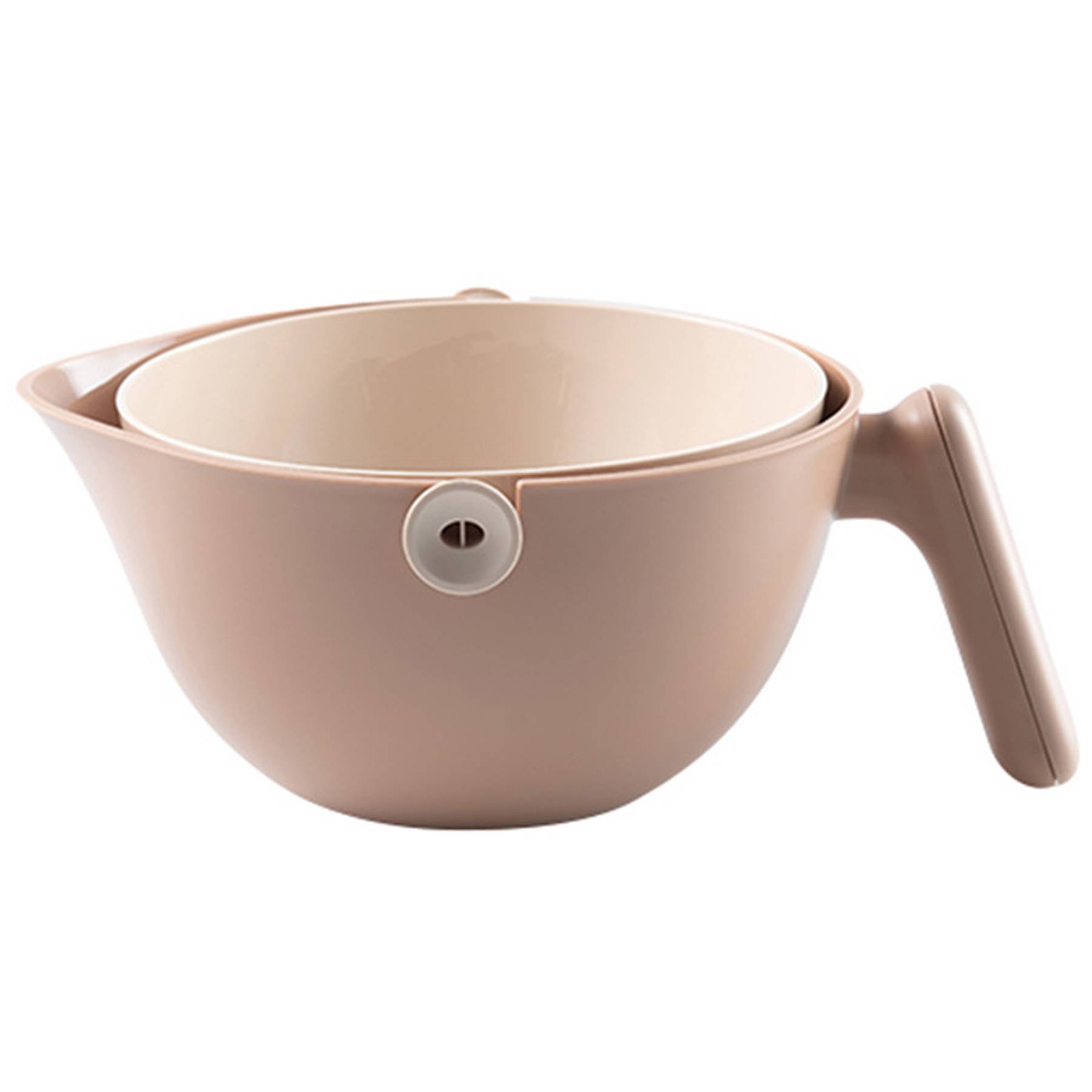 Plastic Double-walled vegetable basin drain basket 4
