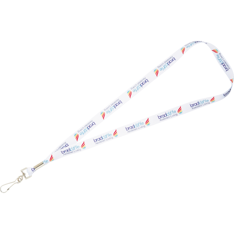 Full Color 3/4" Premium Lanyard w/ Hook 21