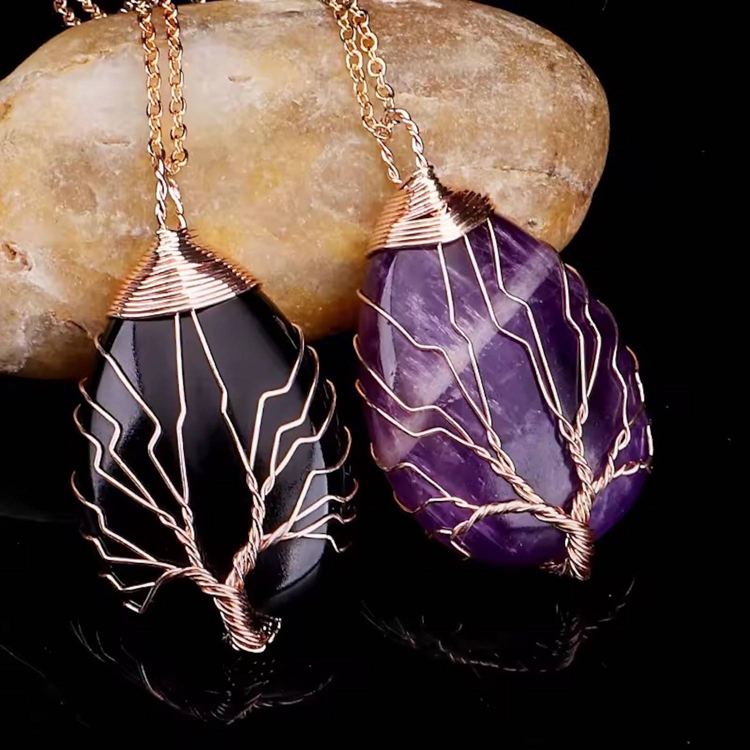 Crystal Amethyst Necklace 6