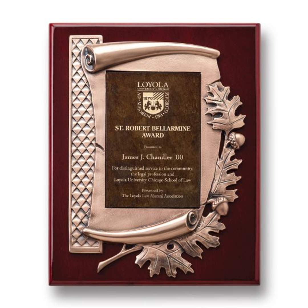 Oak Leaf Plaque 4