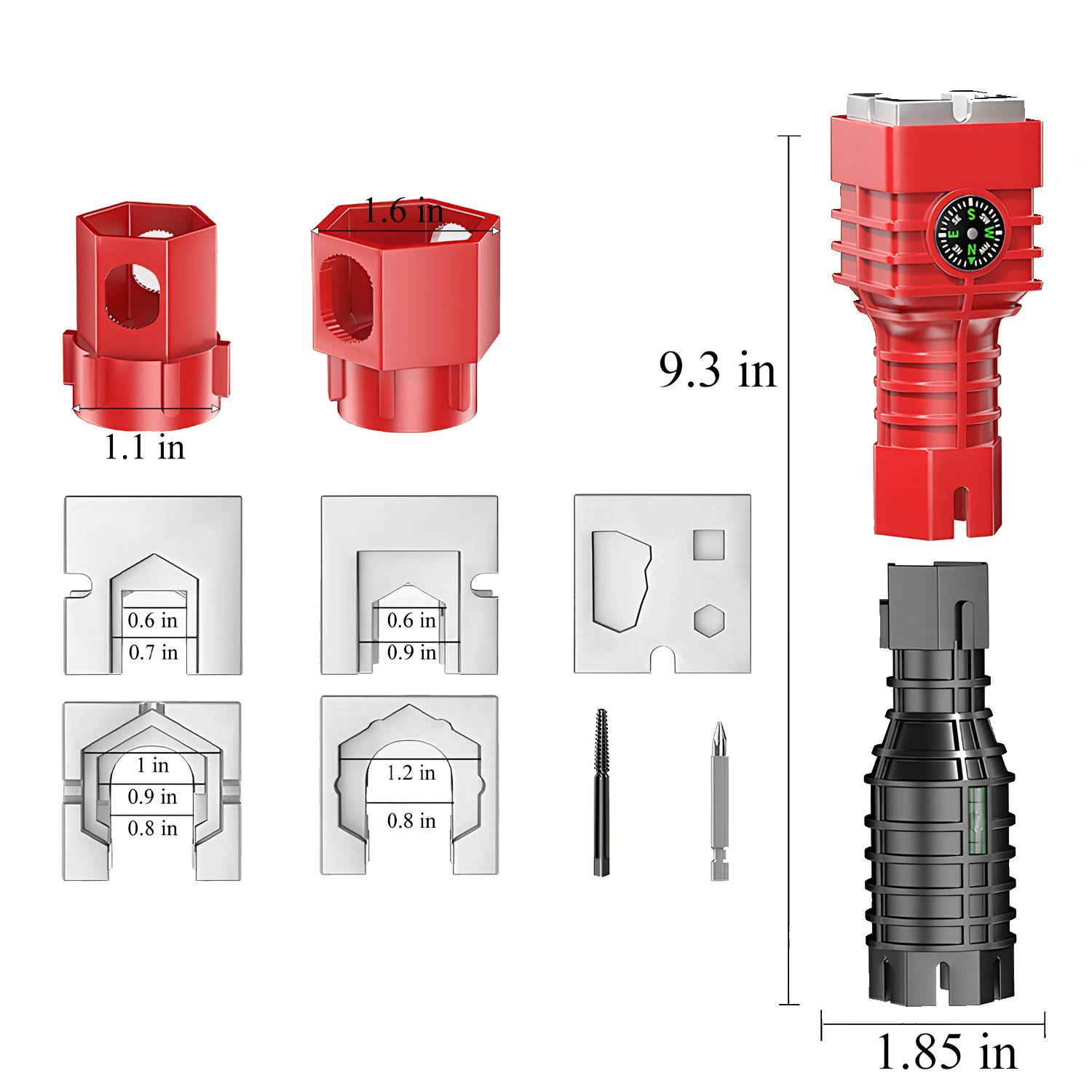 24 in 1 Faucet Wrench Repair Tool Set 6