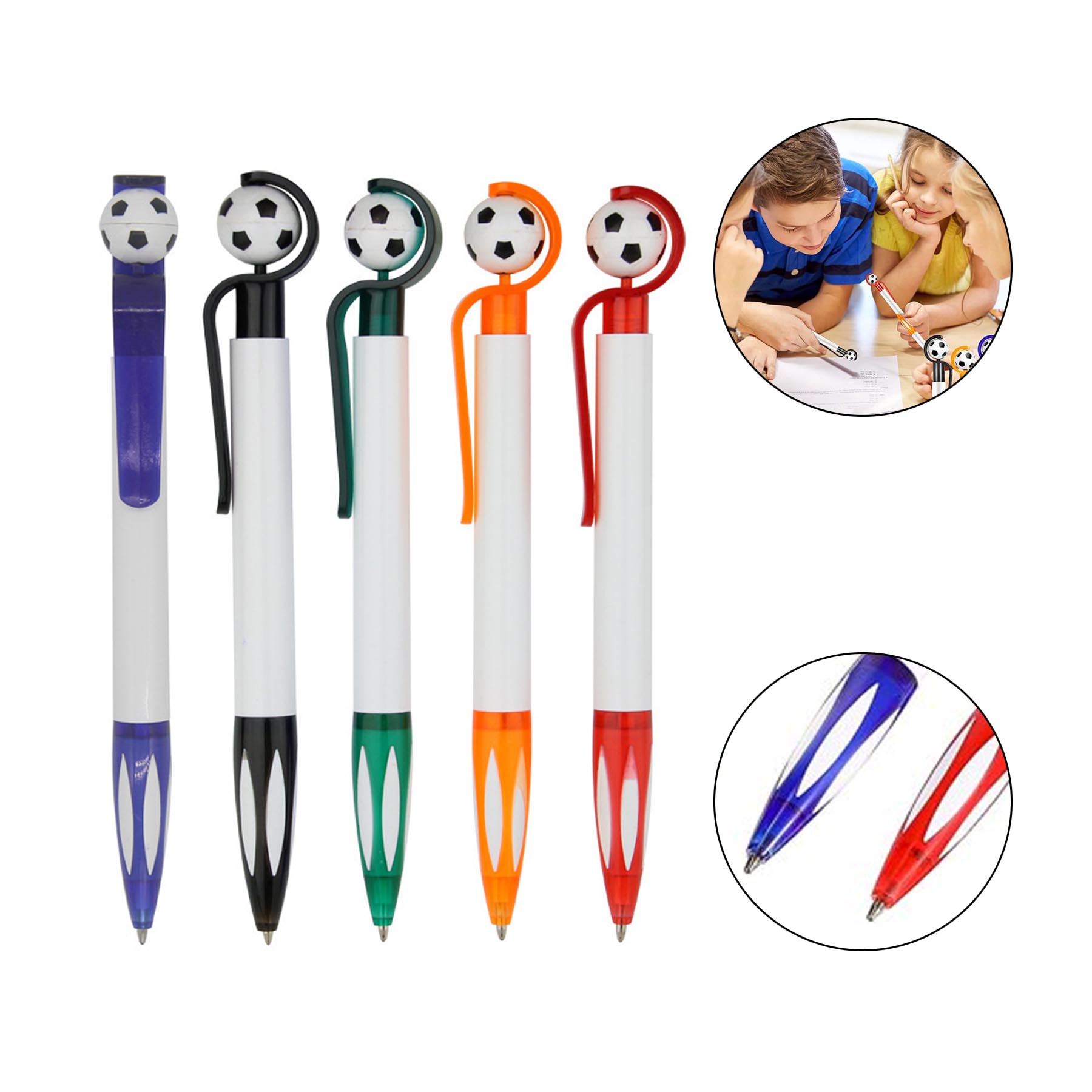 Football Shape Click Pen 1