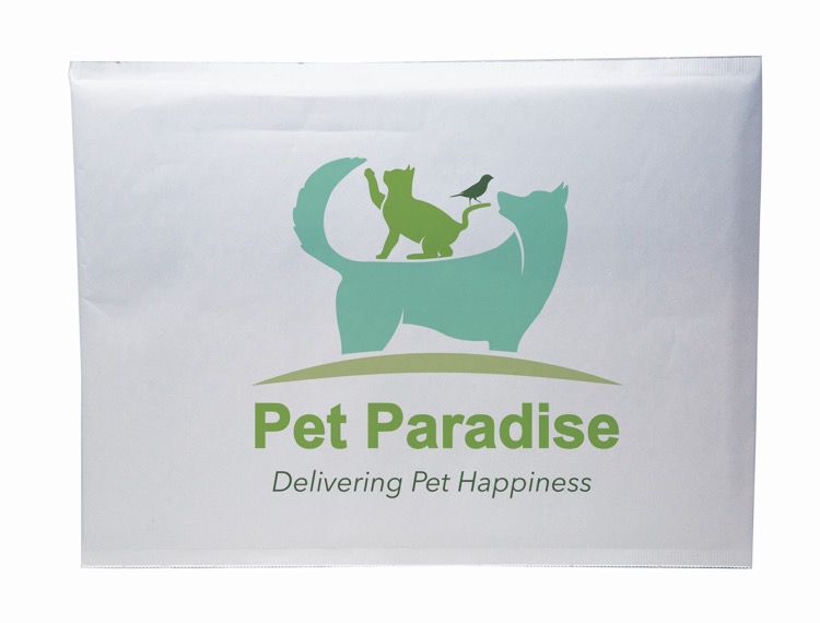 Full Color White Paper Bubble Mailer (10.5" X 16")