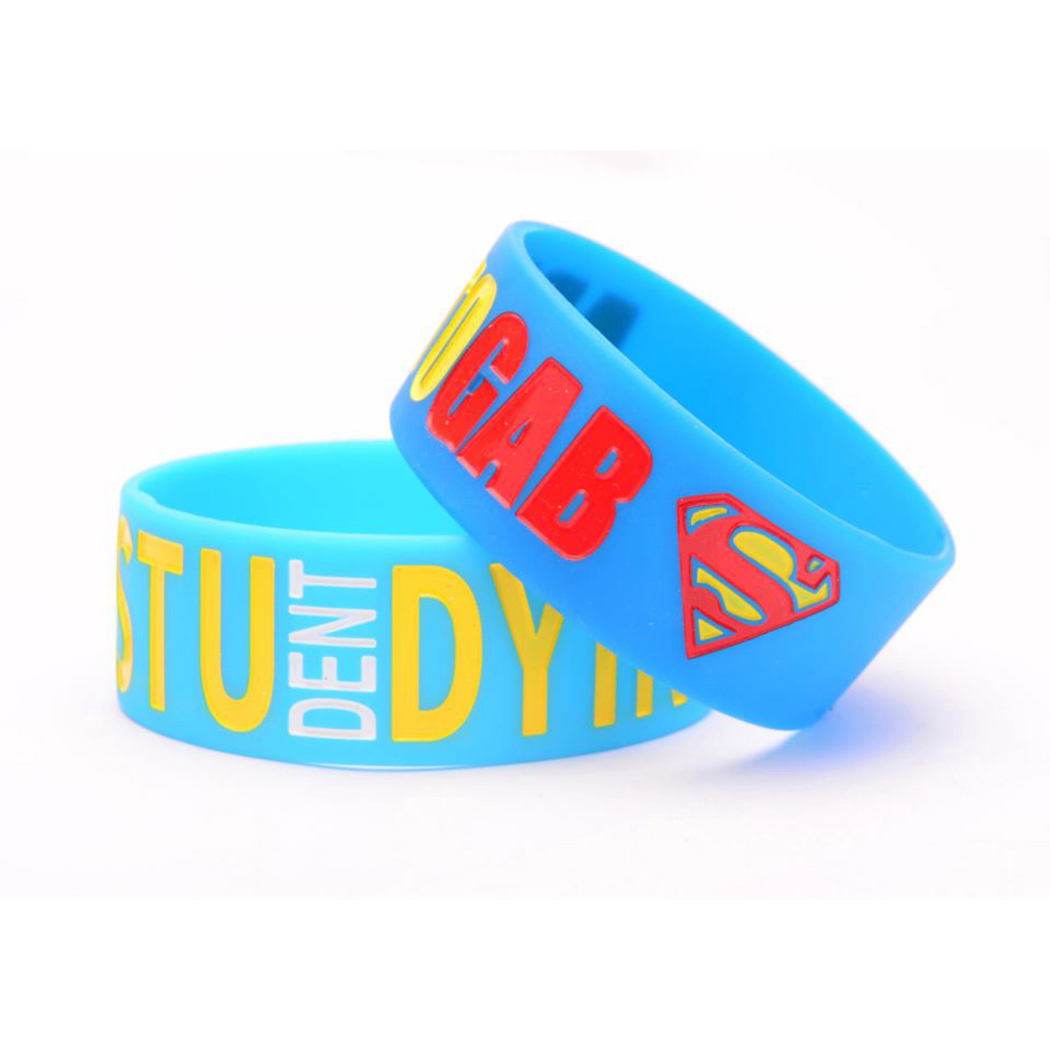 Debossed Color Filled Wristband 3